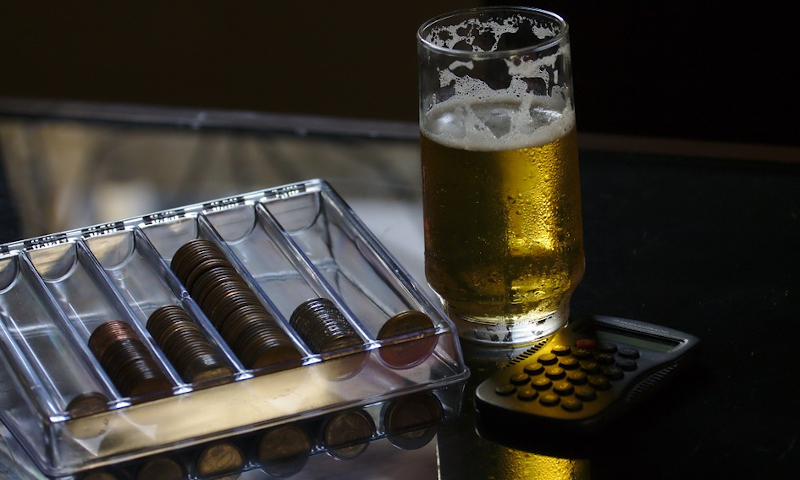 Bier en geld berekenen